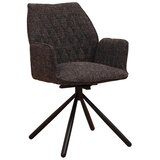 MID.YOU Set Naslanjačev Donny, Črna, 2 Kos | Shoptok.si