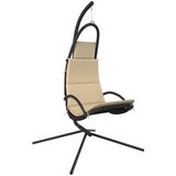 Maison Chic Vrtni gugalni stoli - Stol za vrt z blazino krem oxford blago in jeklo JS275, (21878448) Cene