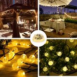  Brilagi - LED solarni dekorativni niz BUBBLE 200xLED / 8 funkcija, 20 m, IP65, topla bela | Eponuda.com