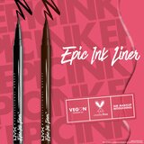 NYX Professional Makeup Epic Ink precizno vodoodporno črtalo odtenek Milk Chocolate 1 ml | Shoptok.si