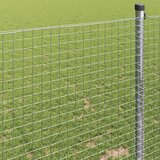  Zavarena žičana ograda 2500 x 160 cm Srebrno | Eponuda.com