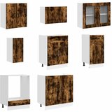  8-dijelni set kuhinjskih ormarića Kalmar konstruiranog drva | shoptok.hr