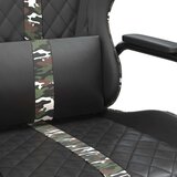  Gaming stol črno in kamuflažno umetno usnje | Shoptok.si