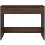  Stol s ladicama Smeđi hrast 100 x 50 x 78 cm Konstruirano drvo | shoptok.hr