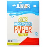 Junior jolly Waves, karton rebrasti, A4, 10K, odaberite nijansu Crvena