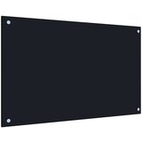  Zaštita od prskanja crna 80 x 50 cm kaljeno staklo | shoptok.hr