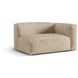 Micadoni Bež in kremno bel modul za sedežno garnituro iz tkanine bouclé (desni kot) Martina – Home | Shoptok.si