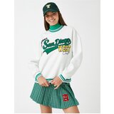 Koton Sweatshirt - Ecru - Regular fit | shoptok.hr