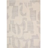 Kave Home Siva/bež ročno tkana volnena preproga 200x300 cm Norela – Cene