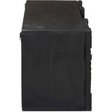 TV ormar s policom s pohranom s vratima Crna 105 x 30 x 35 cm | shoptok.hr