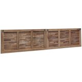  Uzglavlje Zidne Prirodna 200 cm Čvrsto teak drvo | shoptok.hr