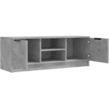TV ormarić boja betona 102x35x36,5 cm od konstruiranog drva | Eponuda.com