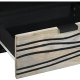 vidaXL Omare in policami za shranjevanje medijev Bela in črna | Shoptok.si