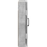Kabinet za mete HAARLEM Betonska siva 52,5 x 10,5 x 53,5 cm | shoptok.hr