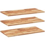 vidaXL Plutajuće police 3kom s uljnim premazom 60x40x2 cm drvo bagrema | shoptok.hr