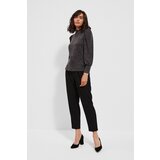 Marisse Melange Sweatshirt With Puff Sleeves Z-Bl-3616 Graphite Mel | ePonuda.com