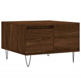  Stolić za kavu boja hrasta 55 x 55 x 36,5 cm konstruirano drvo | shoptok.hr
