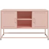 vidaXL TV ormarić ružičasti 100,5x39x60,5 cm čelični | shoptok.hr