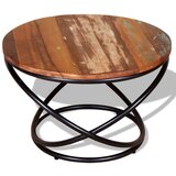  Stolić za kavu od masivnog obnovljenog drva 60 x 60 x 40 cm | Eponuda.ba