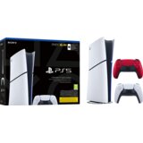 Playstation Igralna konzola 5 Slim Digital, 825GB + dodaten kontroler (v. rdeč) | Shoptok.si