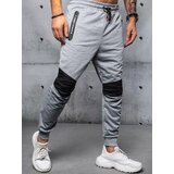 DStreet Spodnie męskie dresowe jasnoszare | shoptok.hr