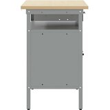 Radni stol s ladicama s policom Crna i Siva 100 x 55 x 85 cm | shoptok.hr