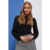 Moodo Elegant blouse with openwork sleeves | shoptok.hr