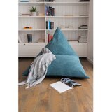 SLOWDOWN Modra vreča za sedenje iz rebrastega žameta Razzmatazz – | Shoptok.si