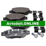 CITROËN/PEUGEOT Komplet zavornih oblog za C1 in C1 II | Shoptok.si