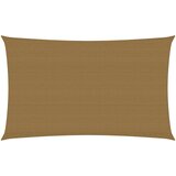 vidaXL Senčno jadro 160 g/m² taupe 5x8 m HDPE cene