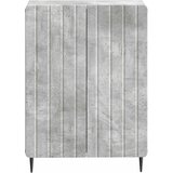 Ormarić za kupaonicu ZWOLLE Betonska siva 59,5 x 31 x 79,5 cm | shoptok.hr