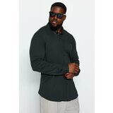 Trendyol Plus Size Shirt - Khaki - Regular fit Cene