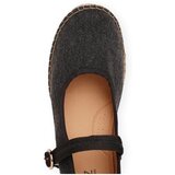 PAEZ Balerinke Mary Jane Raw W - Essential Charcoal Siva | Shoptok.si