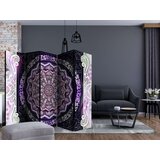  Paravan u 5 dijelova - Round Stained Glass (Violet) II [Room Dividers] 225x172 | shoptok.hr