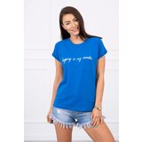 Kesi Shopping blouse is my cardio purple-blue | Shoptok.si