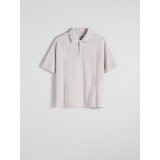 Reserved - Predimenzionirana polo-majica - ružičasta | shoptok.hr