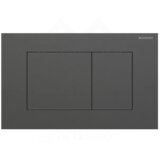 Geberit Sigma40 Square Tipka za dvokoličinsku tehniku ispiranja brušeni crni hrom easy-to-clean 115.629.QD.1 | ePonuda.com