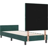 vidaXL Okvir kreveta tamnozeleni 80x200 cm baršun | shoptok.hr