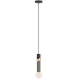 Eglo 39935 - visilica na sajli cedral 1xE27/40W/230V crna/zlatna | Eponuda.com