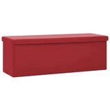  klupa za pohranu crvena boja vina PVC | shoptok.hr