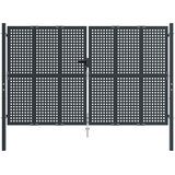  Vrtna vrata antracit boje 300x200 cm čelik | shoptok.hr
