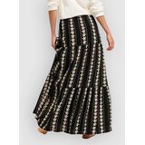 Roxy Sweetwater Crepe Maxi Skirt anthra hbcs real strip | Shoptok.si