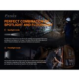 Fenix WT16R - punjiva LED baterijska lampa 2xLED/USB IP66 300 lm 30 h | Eponuda.com