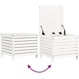  5-dijelni set vrtnih sofa bijeli od masivne borovine | shoptok.hr