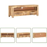 The Living Store TV omarica 110x30x40 cm robusten mangov les - TV Omarica, (21738312) | Shoptok.si