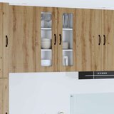 vidaXL Stenska kuhinjska omarica s polico Umetni hrast 60 x 31 x 80 cm | Shoptok.si