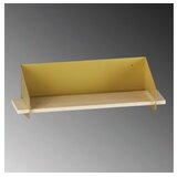 Hanah home Zidna polica s dugim krakom, 60x20x19 cm, zlatna boja | Eponuda.ba