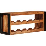  Stalak za vino Smeđa 100 x 45 x 33 cm Čvrsto drvo akacije | shoptok.hr