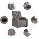  Naslonjač na podizanje od tkanine smeđesivi | Eponuda.com