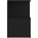  Noćni ormarić crni 35 x 35 x 55 cm od konstruiranog drva | shoptok.hr